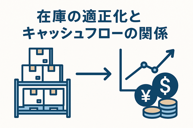 在庫回転率向上により資金滞留を抑えキャッシュフロー改善