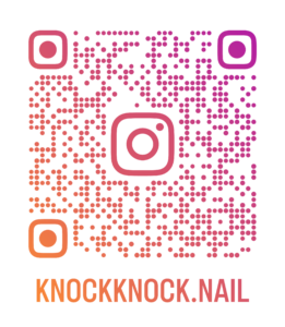 代官山ネイルサロンKnock knockのInstagramのQRコード