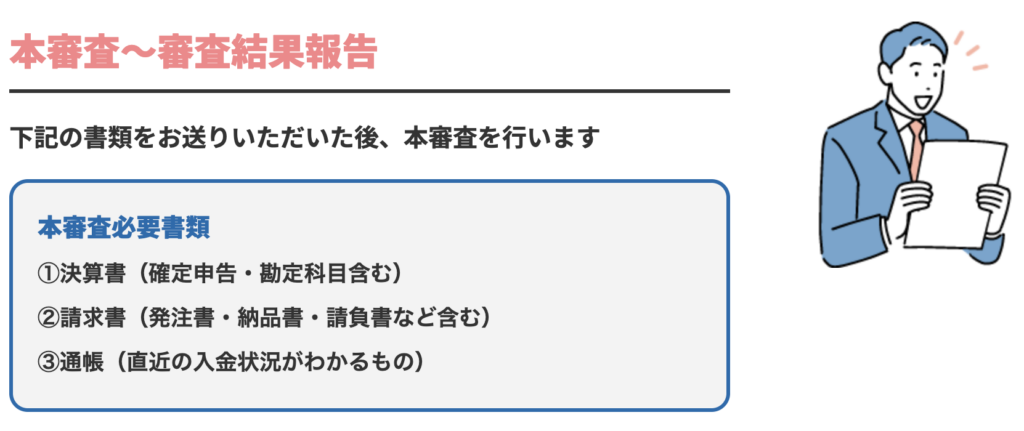 エーストラスト専用LPの利用の流れのステップ３の画像